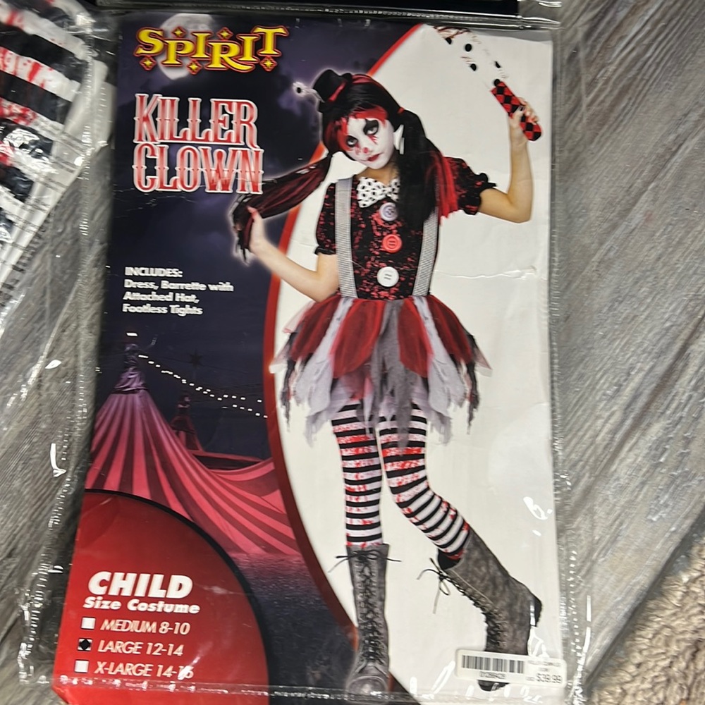 Killer Clown costume